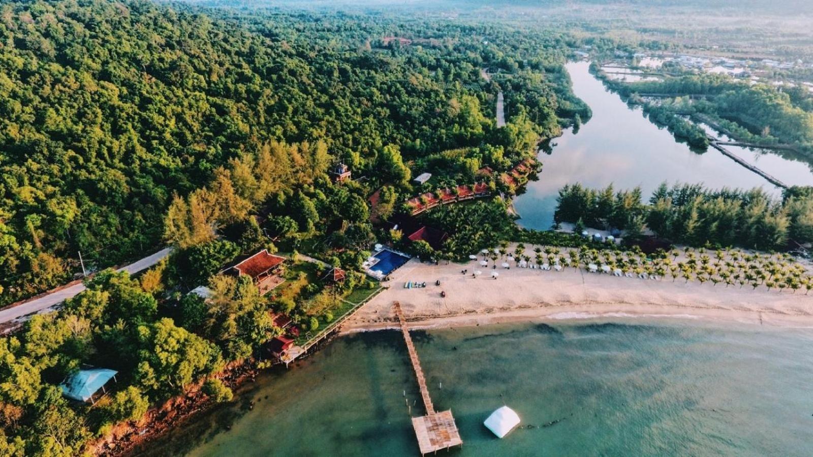 Chez Carole Beach Resort Phú Quốc Eksteriør billede